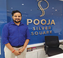 Vinod Patil, Director, Pooja Silver Square