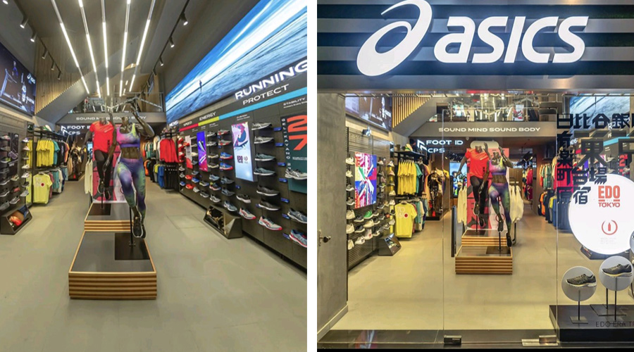 Asics opens its biggest concept store 