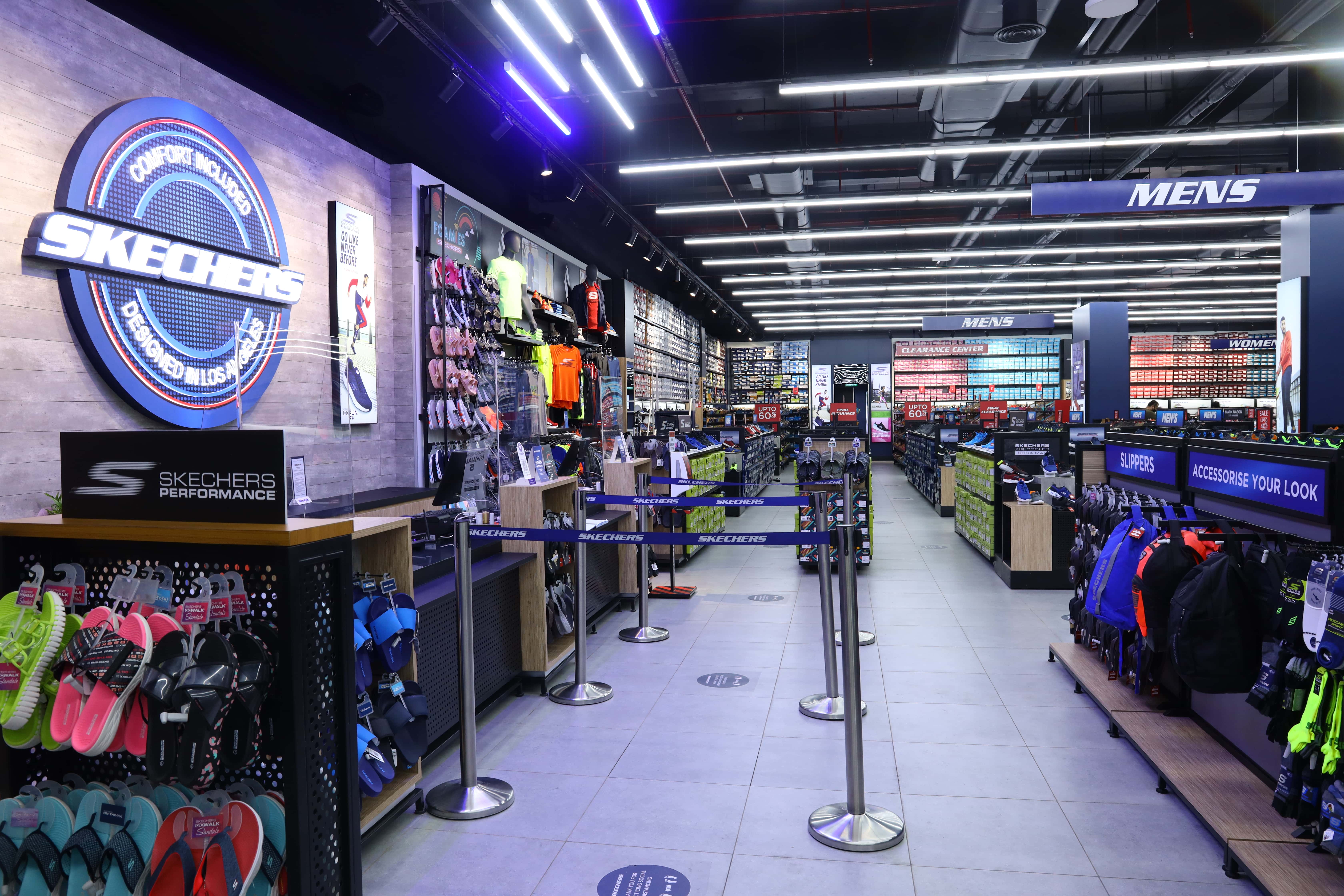 skechers showroom in india