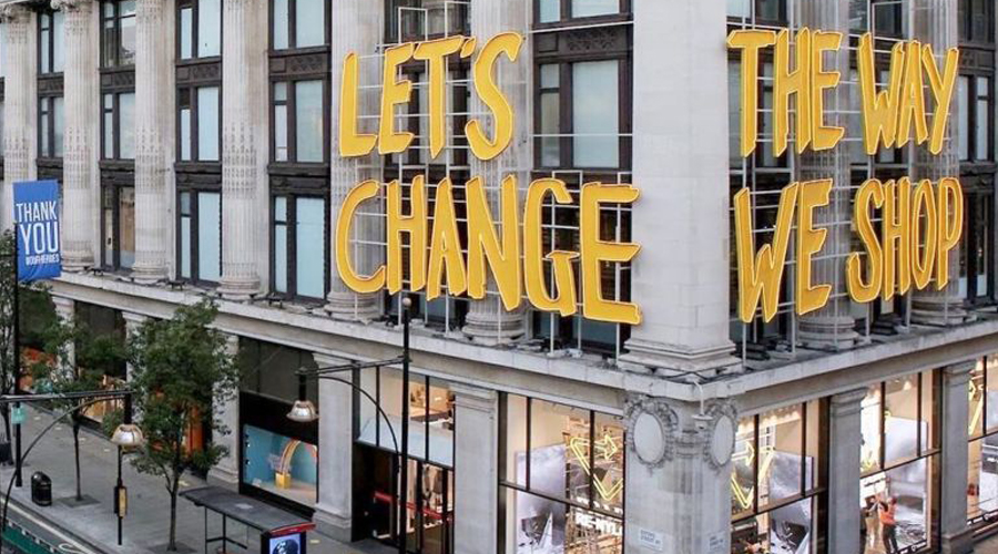 The core purpose of Selfridges Project Earth campaign was to raise awareness amongst customers and inspire them to change the way they shop, to become more sustainable.