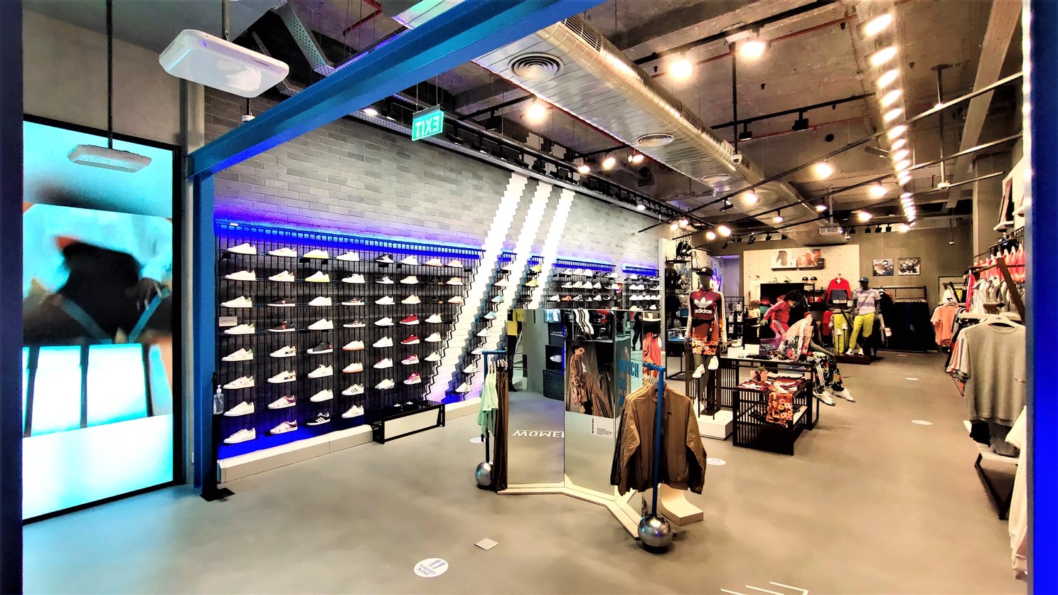 adidas 1st company-owned store in