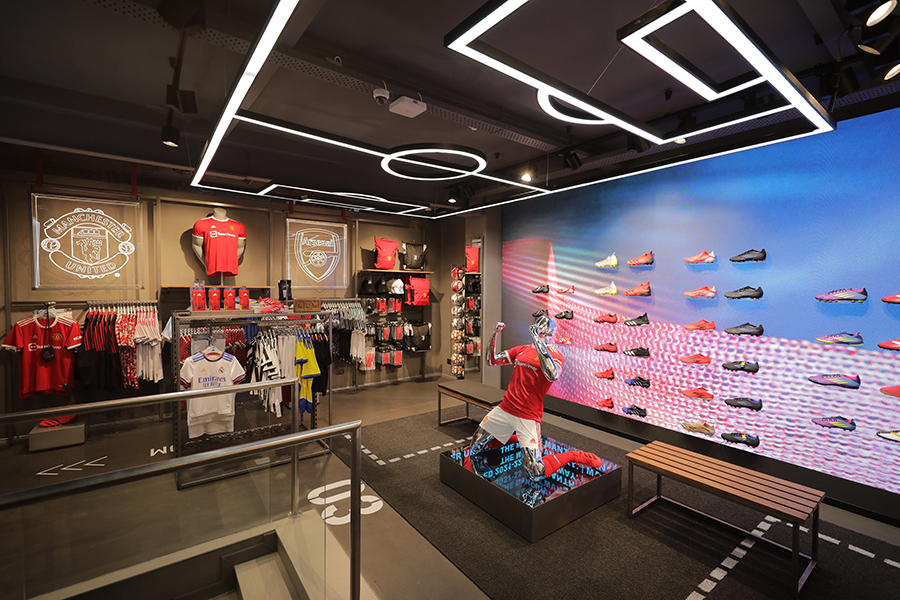 Adidas first flagship store in