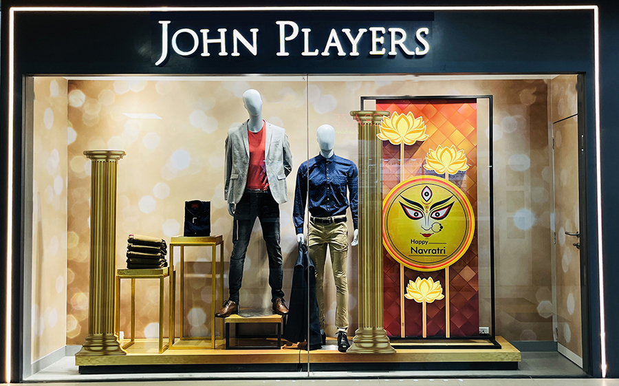 Festive puja theme John Players Festive theme VM