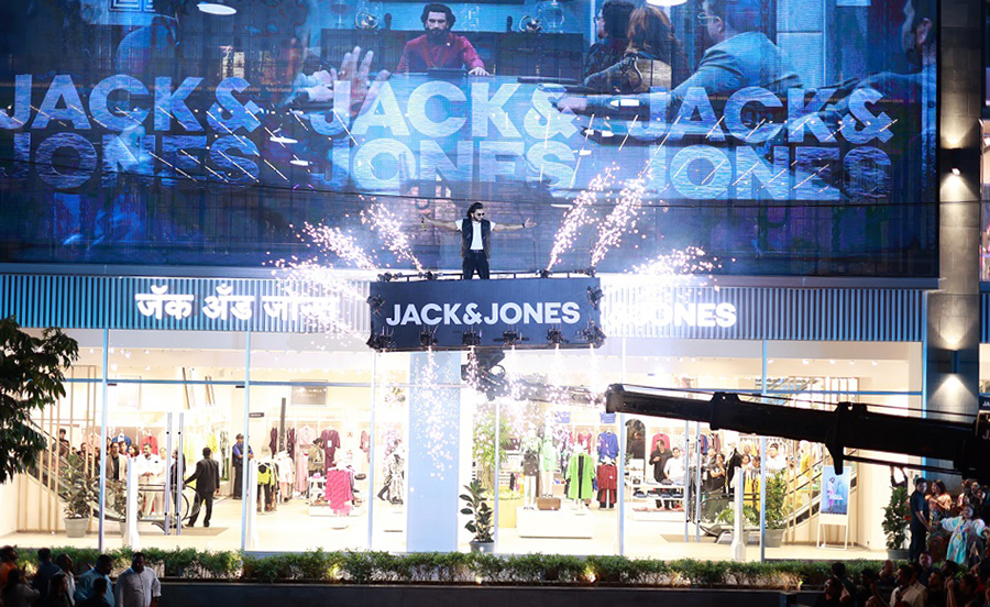 Ranveer Singh at launch Jack & Jones, Mumbai