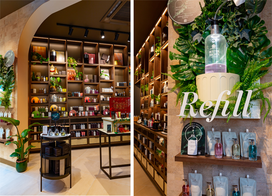 Molton Luxury Brand interior, London