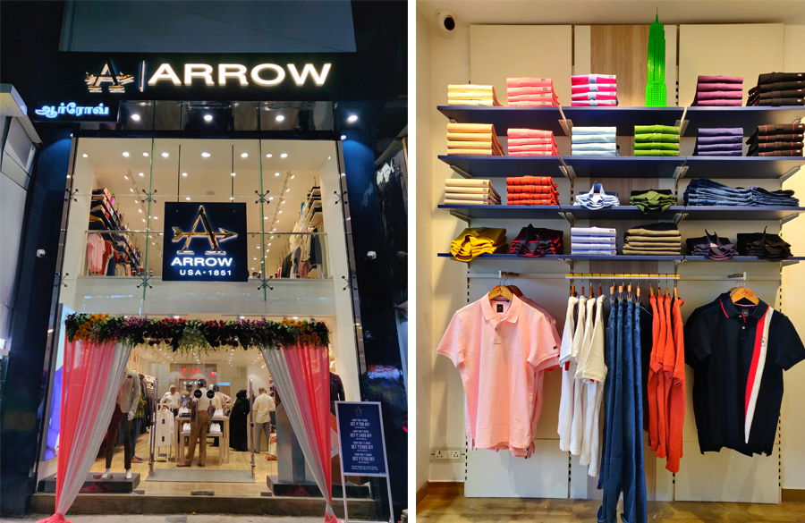 Arrow retail store, Banglore
