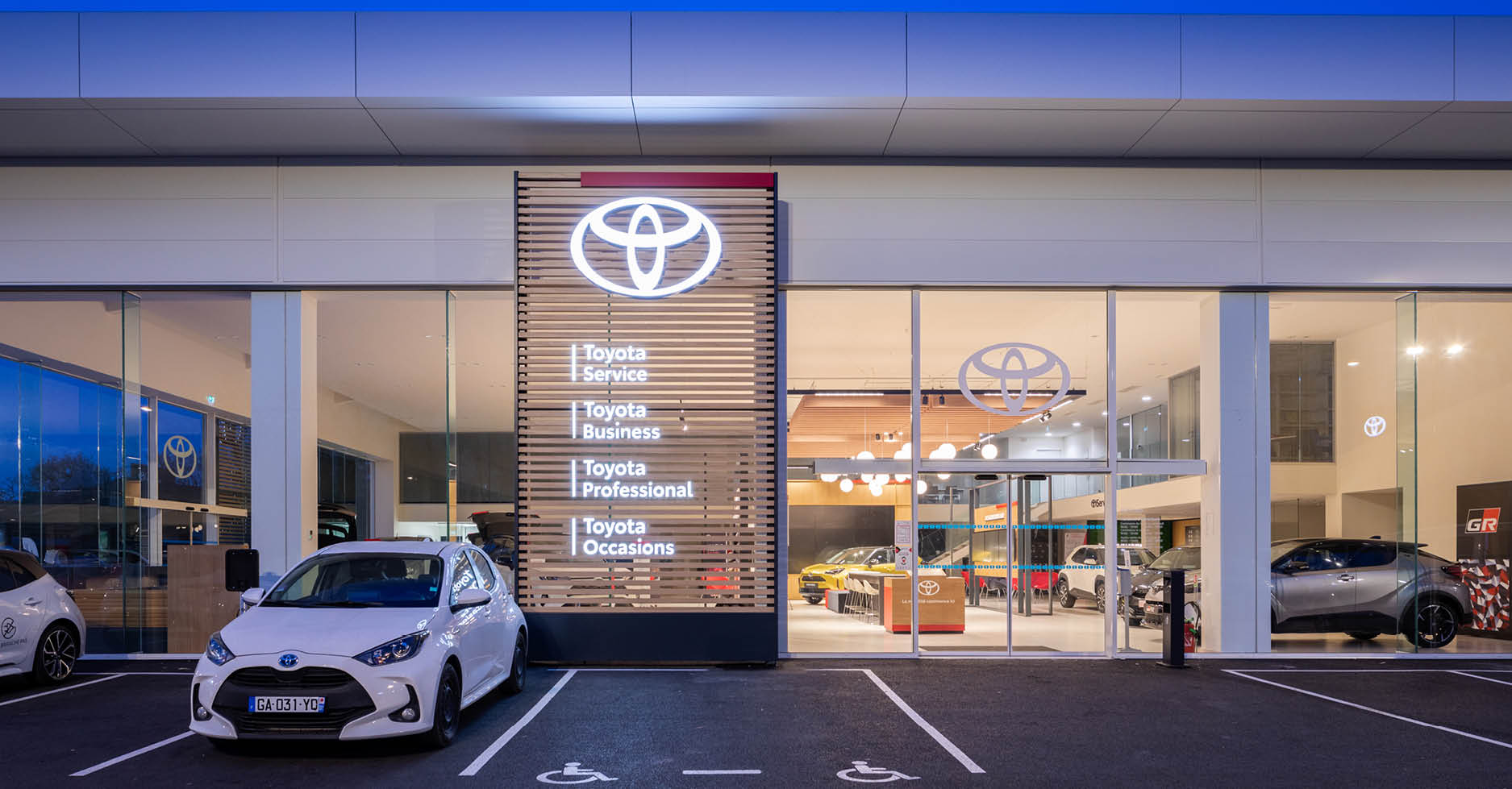 Toyota motors showroom