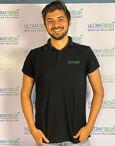 Dhruv Trigunayat, CEO, Ultrafresh Modular Solutions Limited