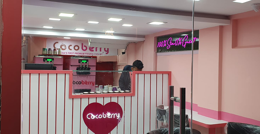 Inside coco berry store, Kolkata