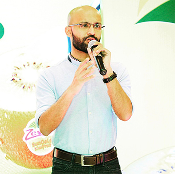Akshay Pai,  Assistant Marketing Manager - India<br>Middle East, Zespri