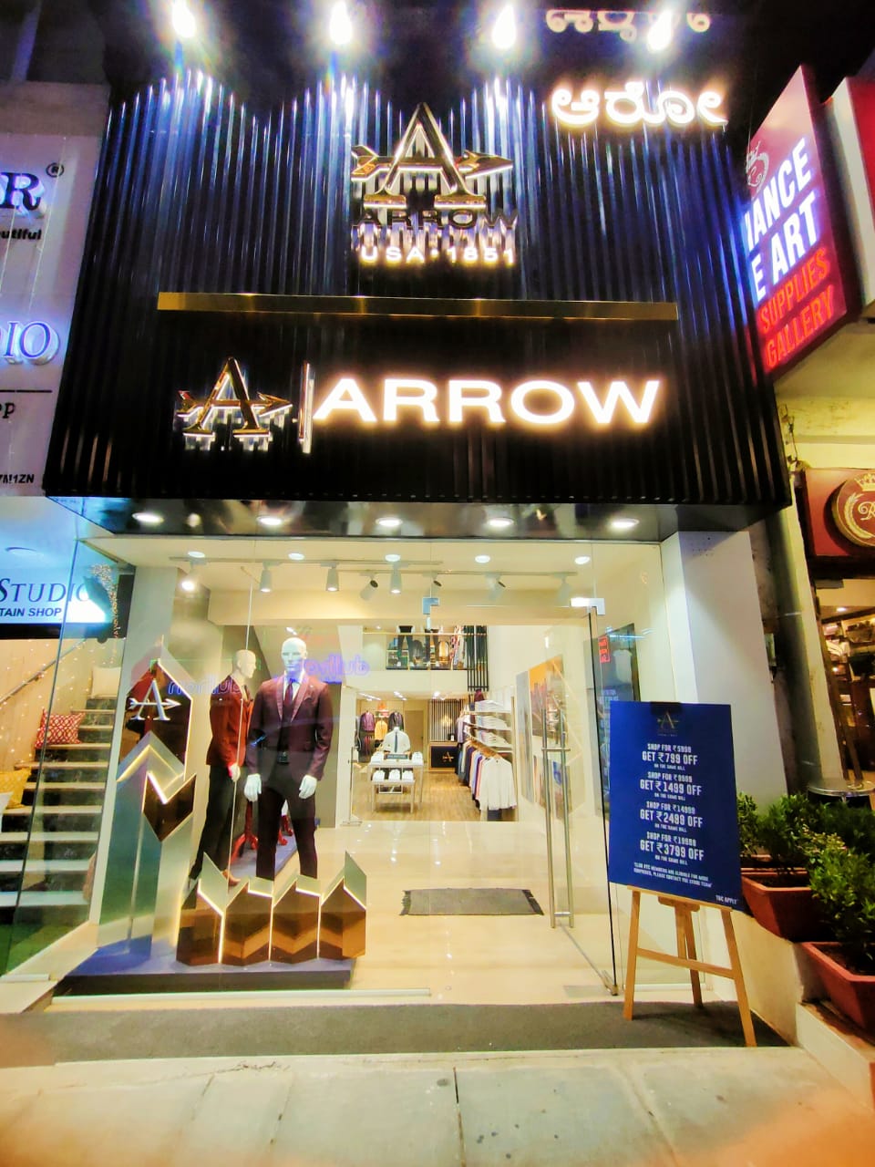 Arrow, retail store, Banglore