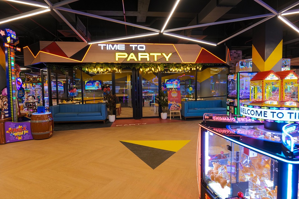 Timezone, gaming zone 'Time to Party' at HiLite mall, Kerala