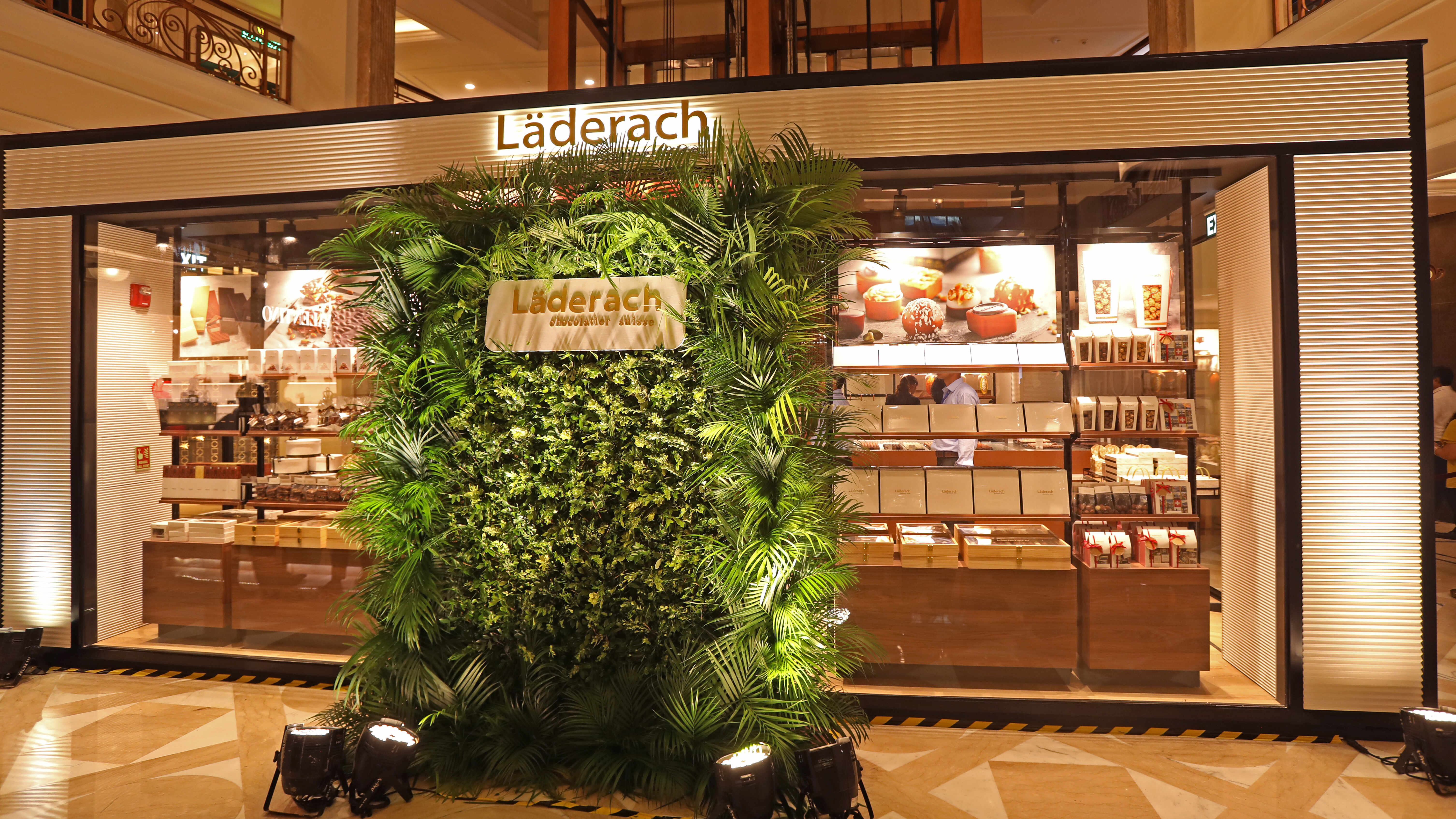 New Laderach Store at DLF Emporio in New Delhi