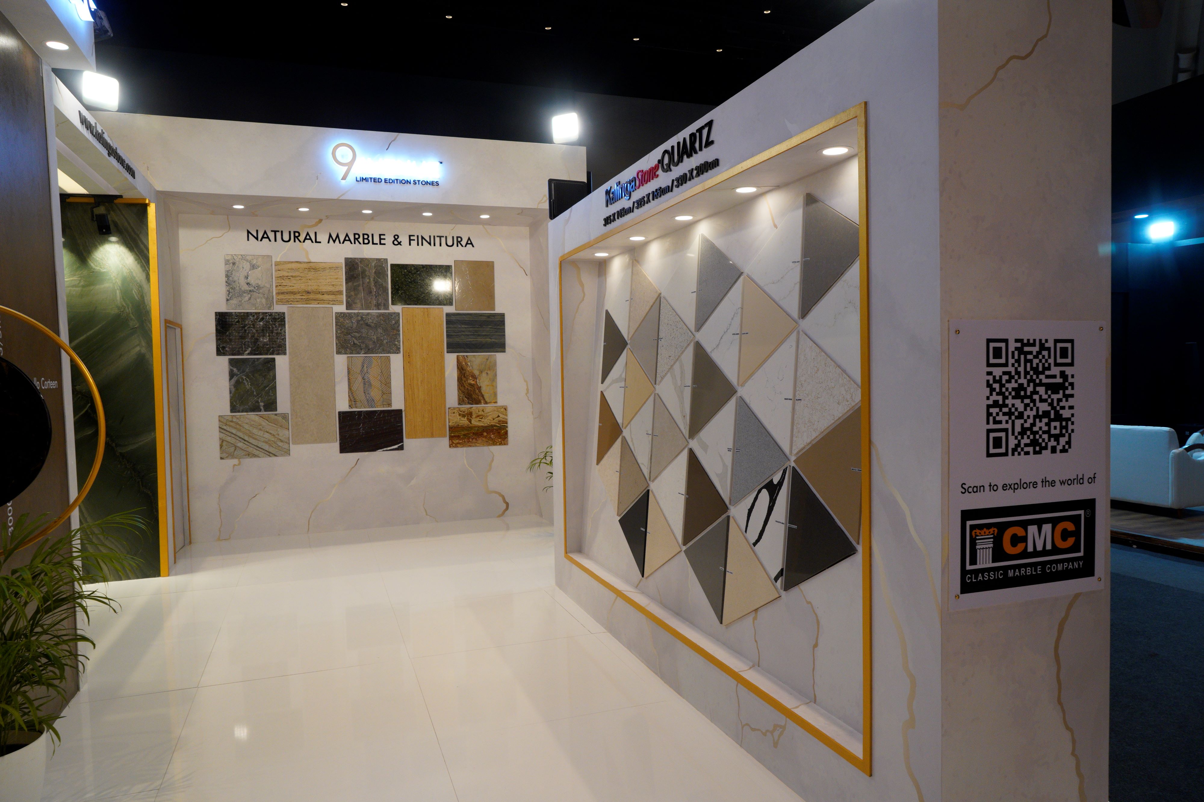 CMC displays Natural stone and Quartz collection at FOAID 2023