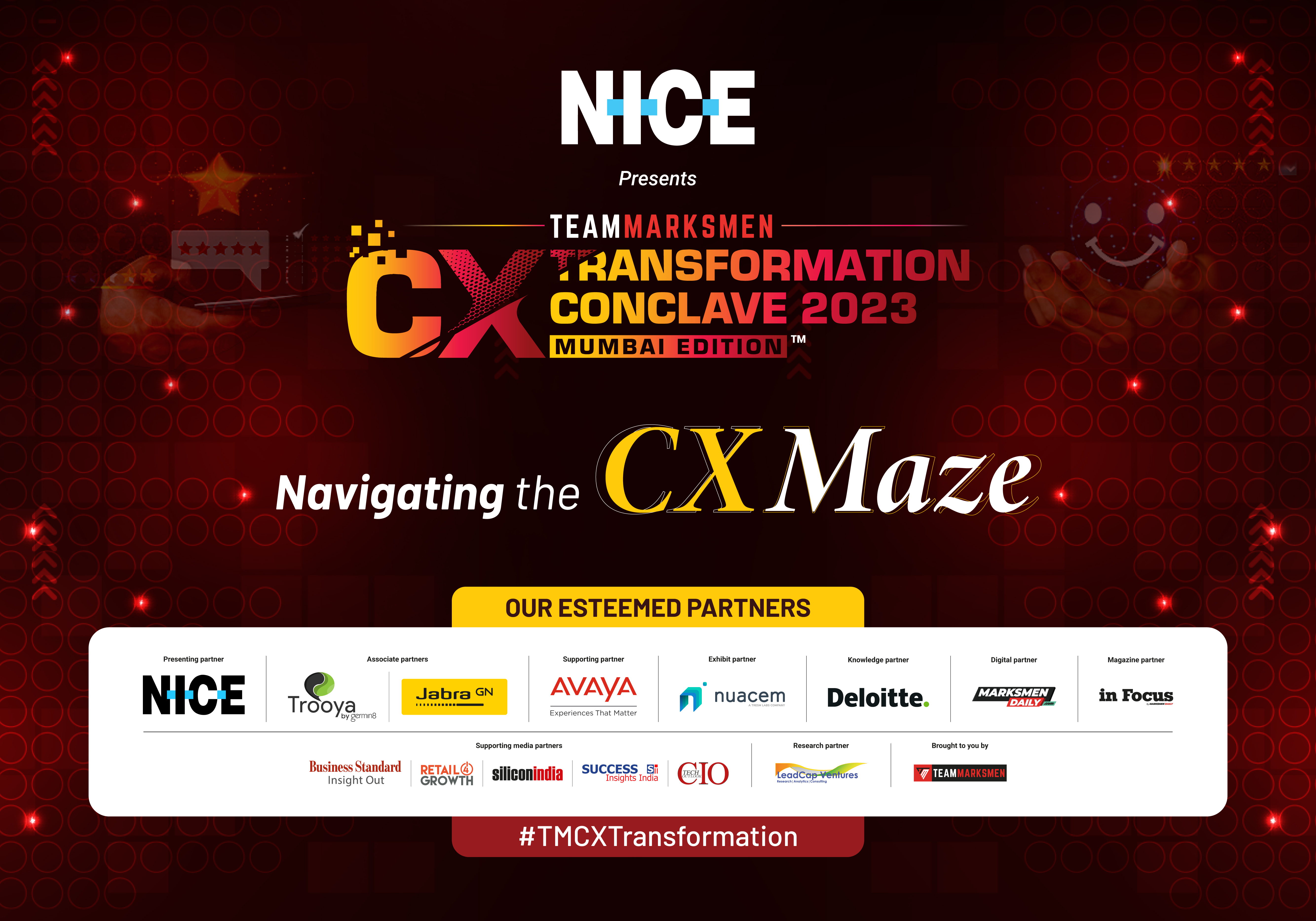 CX conclave press release banner