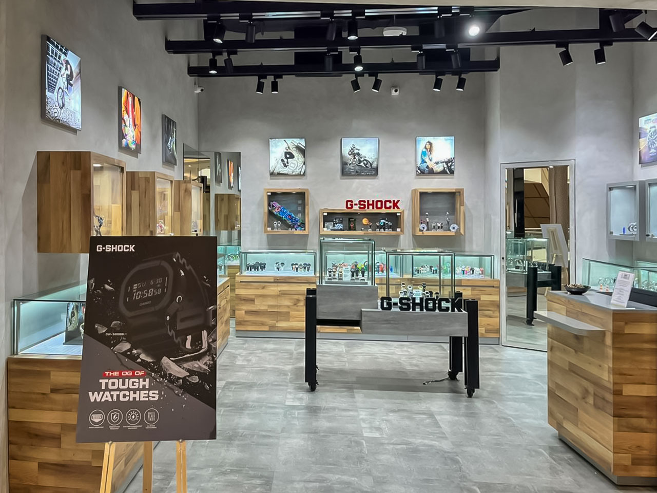 G Shock store inside look