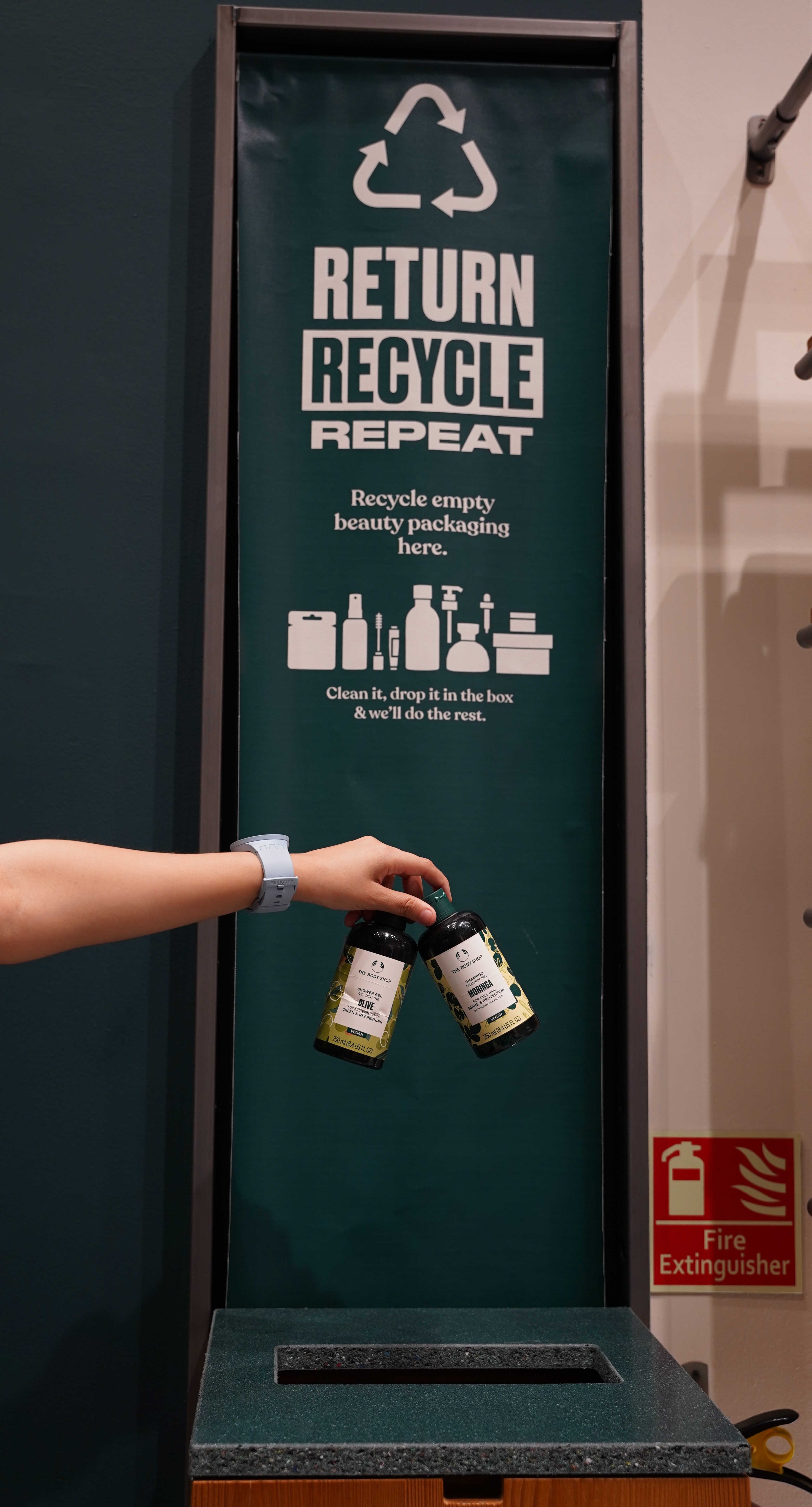 Return, Recycle, Repeat at The Body Shop Activist Workshop stores