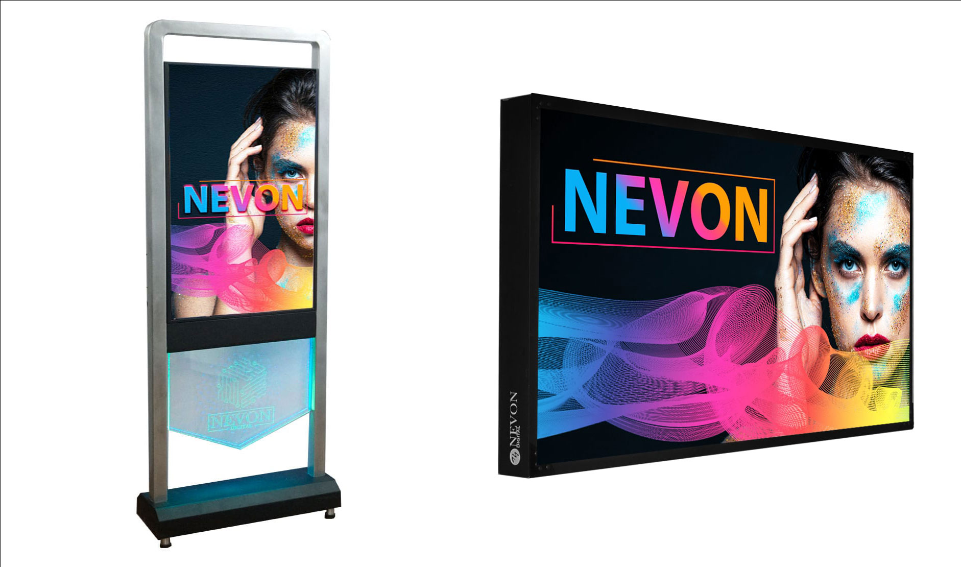 Nevon displays