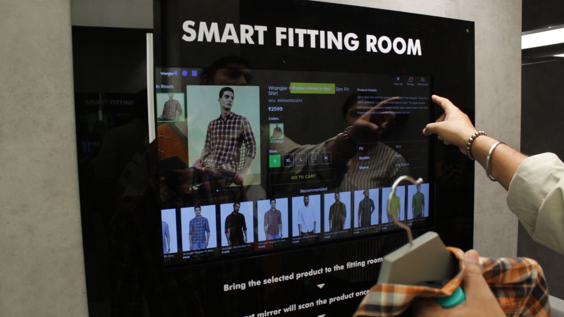 Smart fitting room