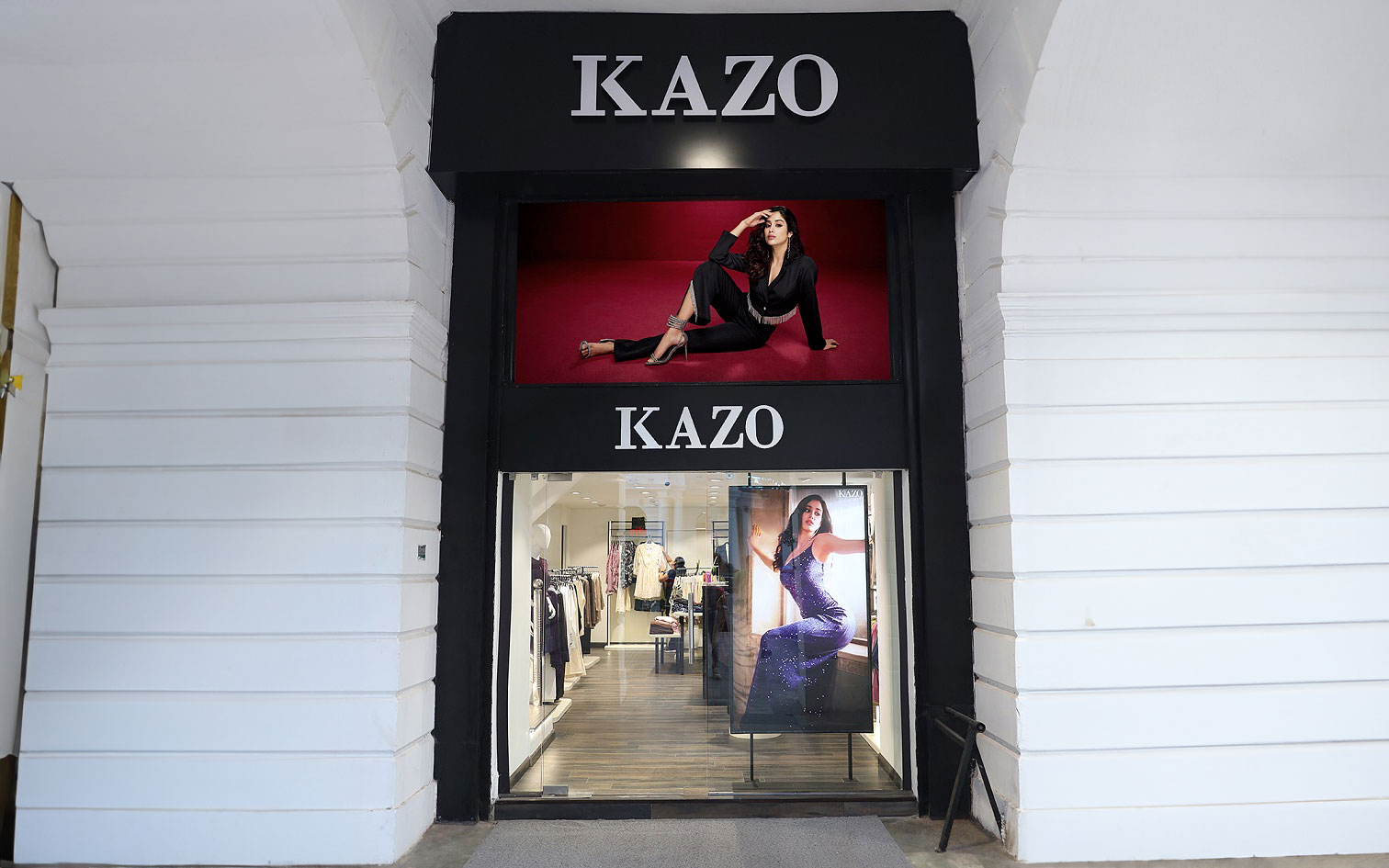KAZO store front look