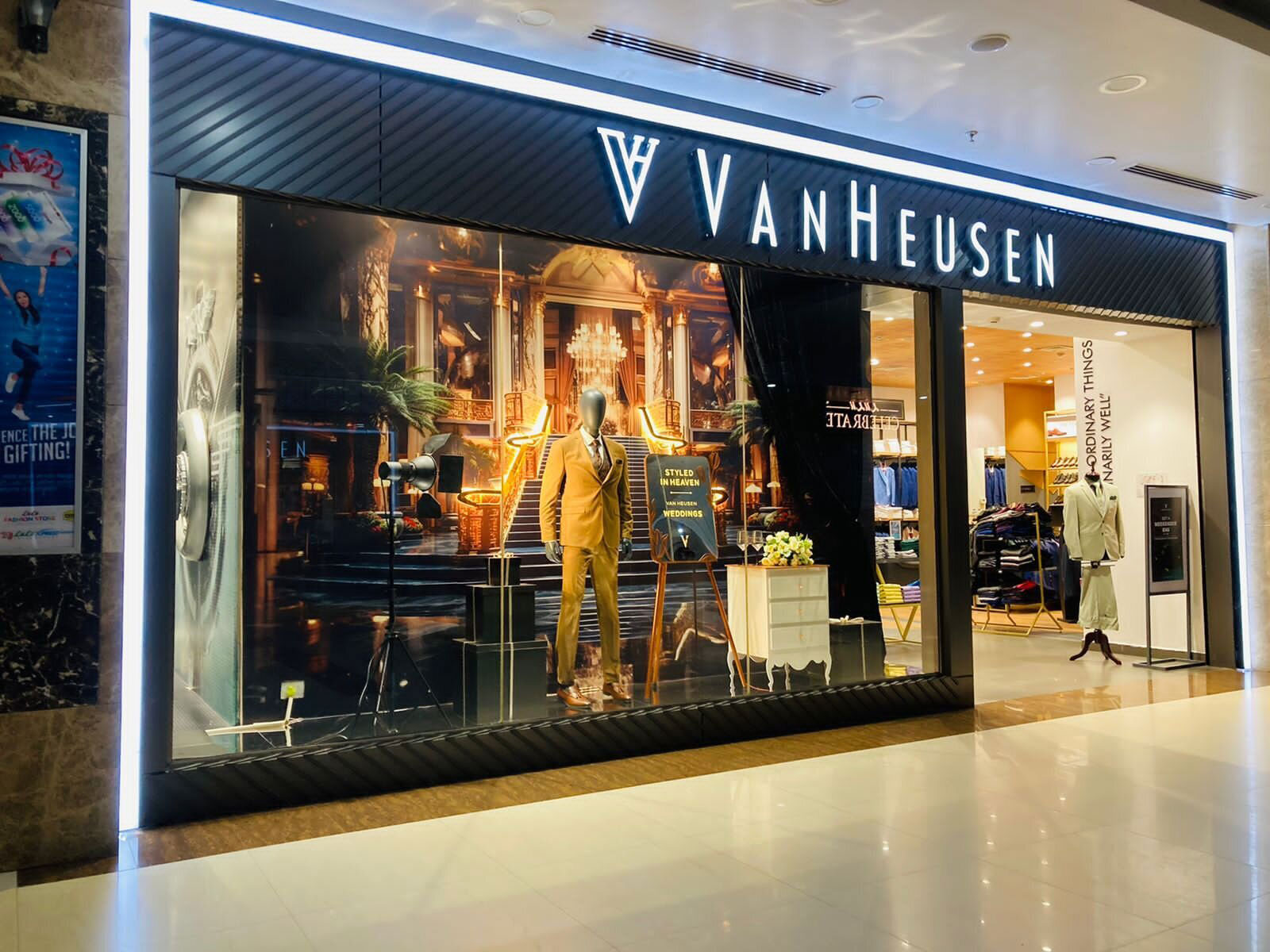 van Heusen store look