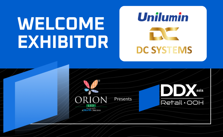 Welcome exhibitor for DDX Asia event 