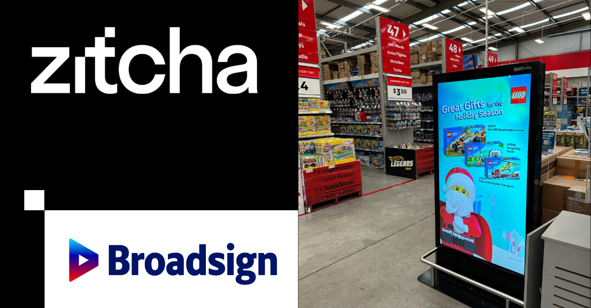 Zitcha & Broadsign teamed up together