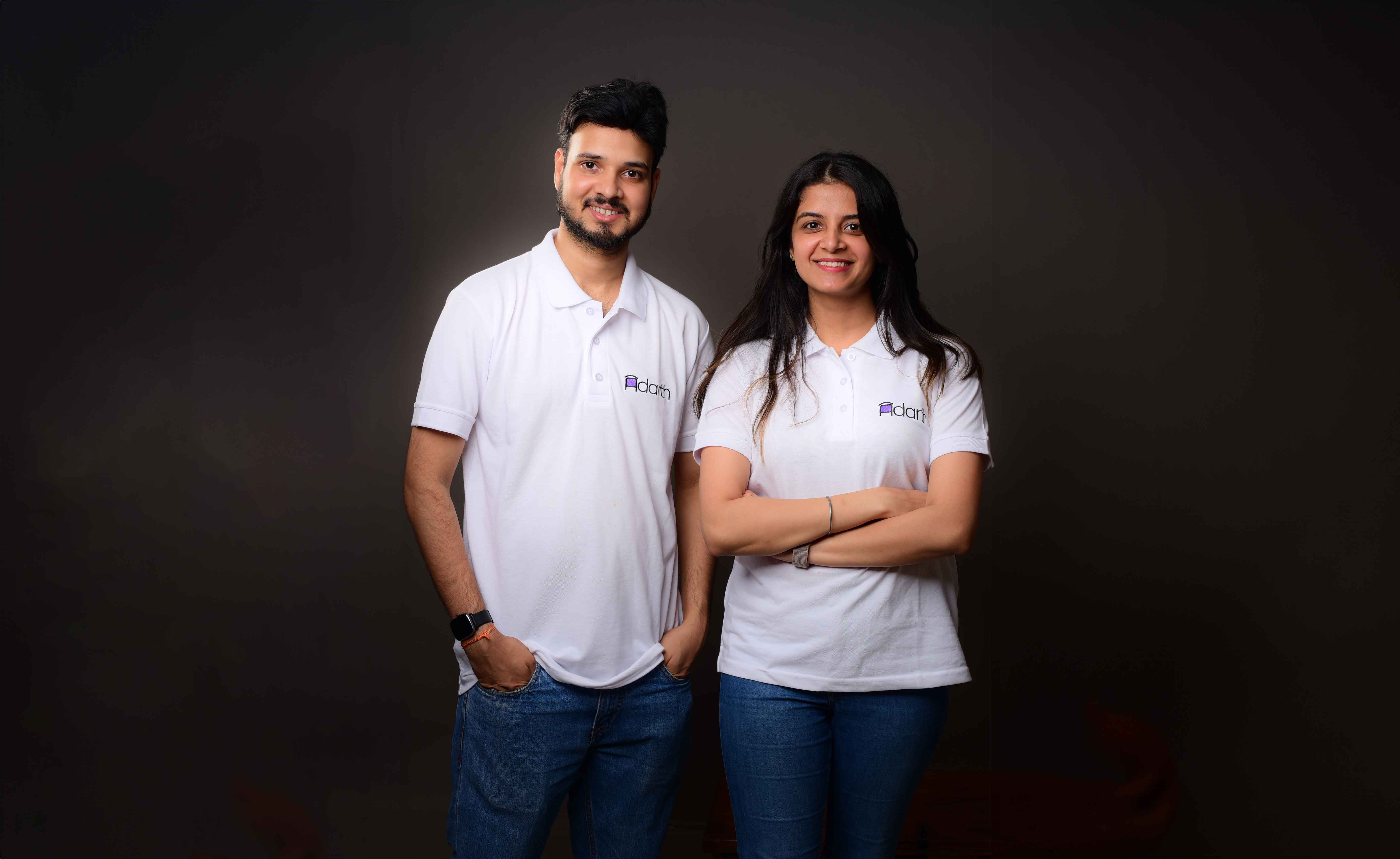 Priyashaa Naayan - CEO and Paras Prakash - COO, of Adarth