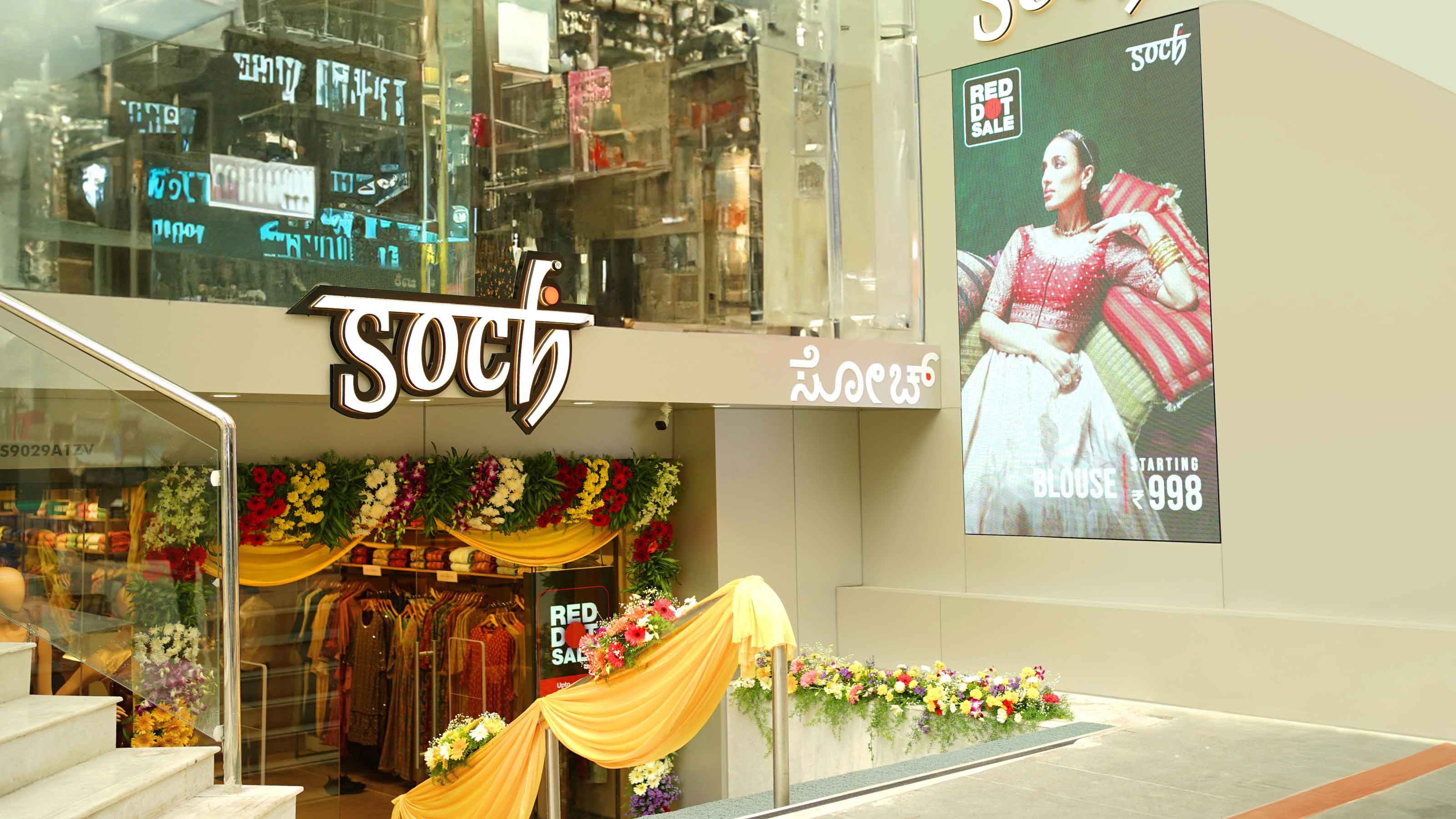 Soch's 45th store in Bangalore at Commercial Street