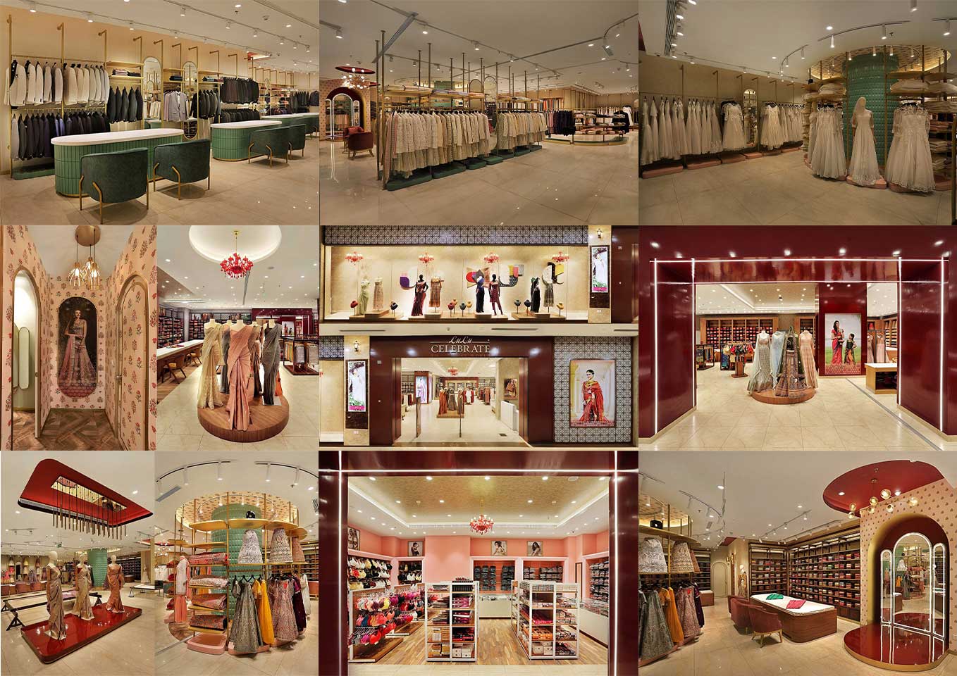 LULU store collage