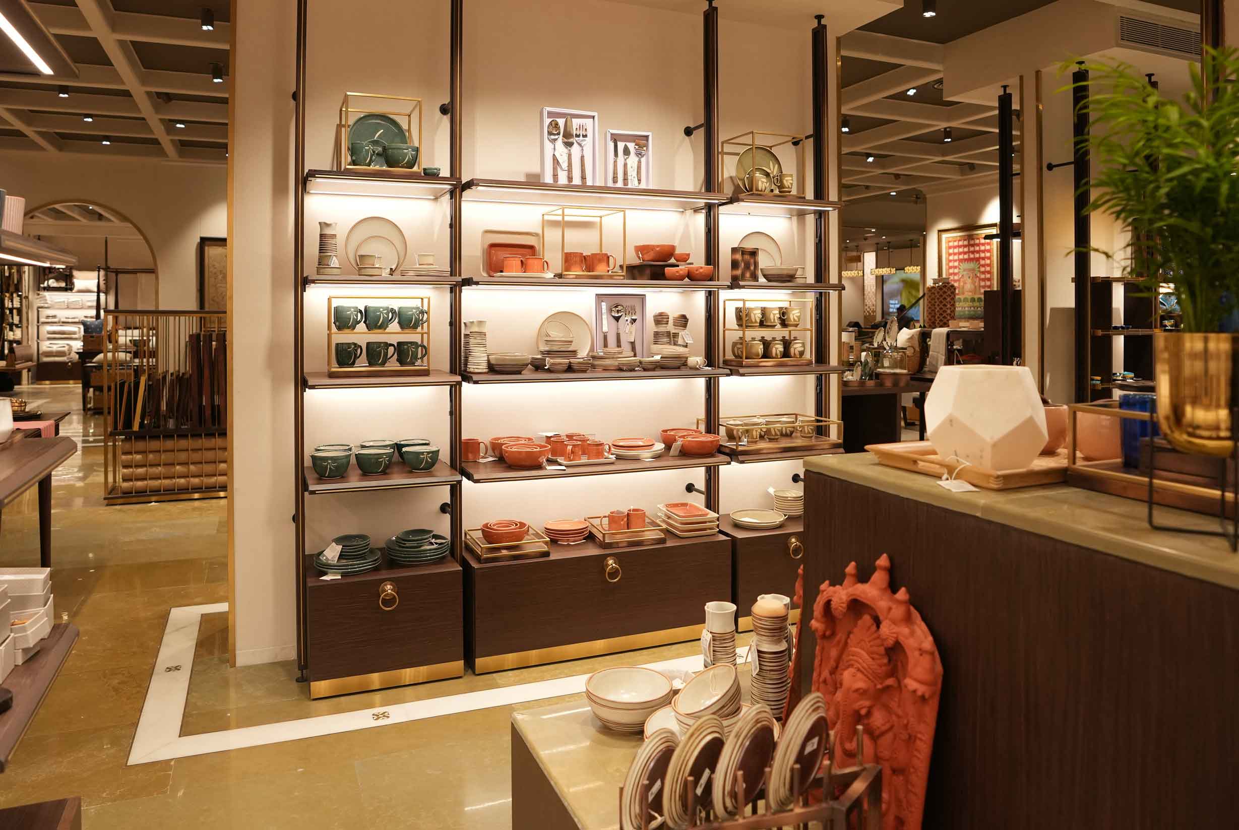 Attractive inside store look