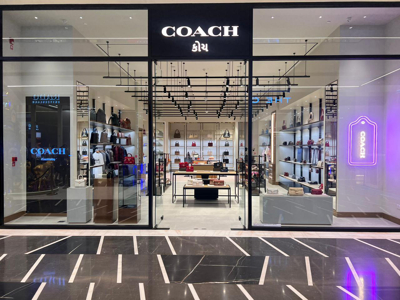 Coach front store look