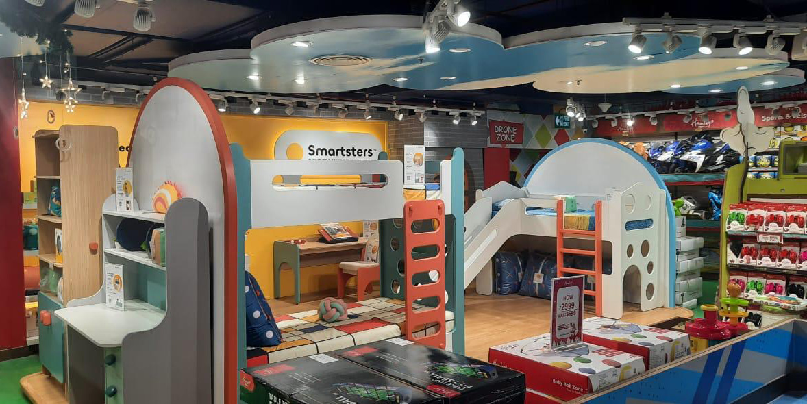 Smartsters shop in-shop store at Hamleys