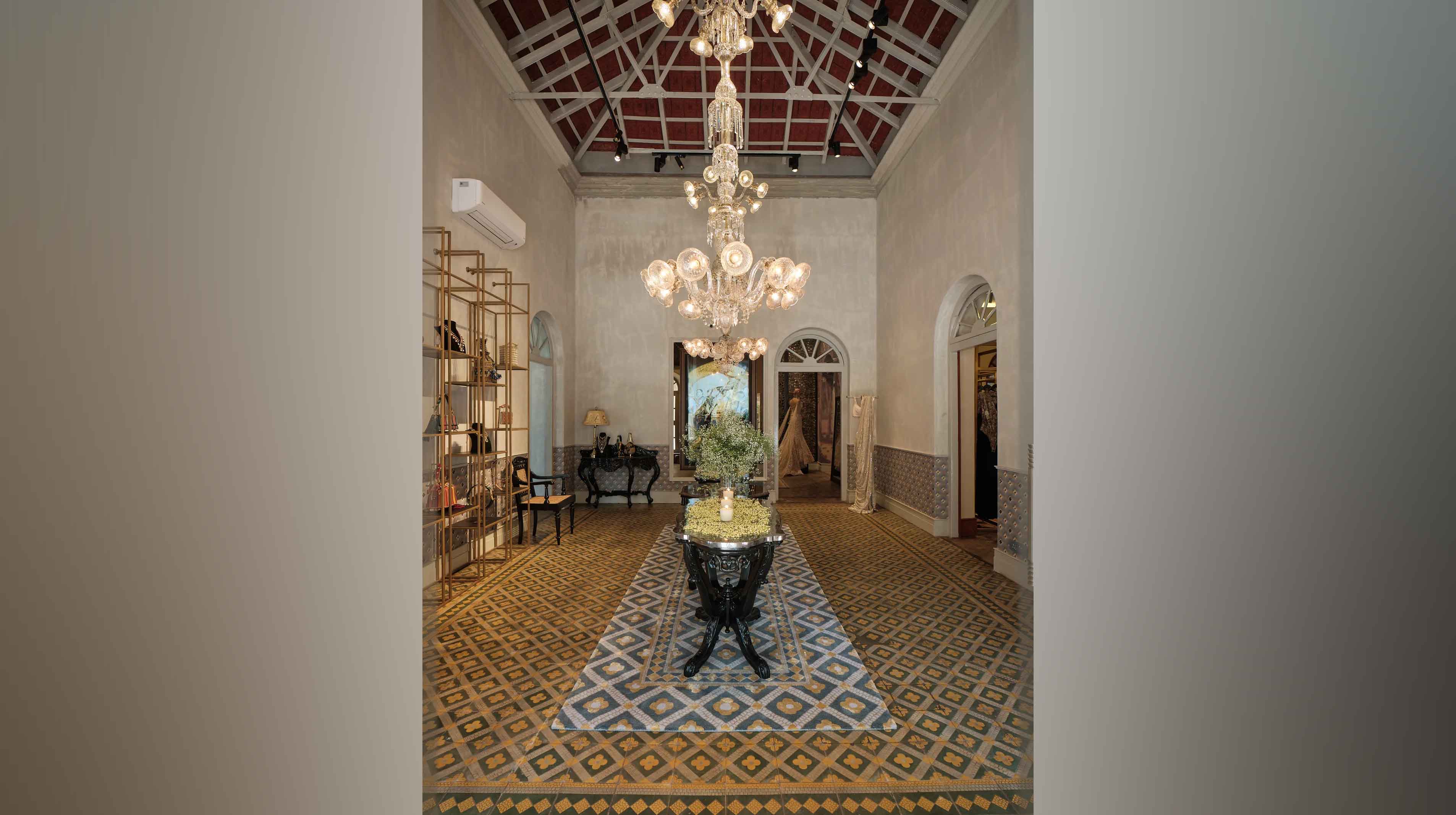 Image: Tarun Tahiliani x Vinita Chaitanya x Meister Meister, Bangalore Credit: Architectural Digest