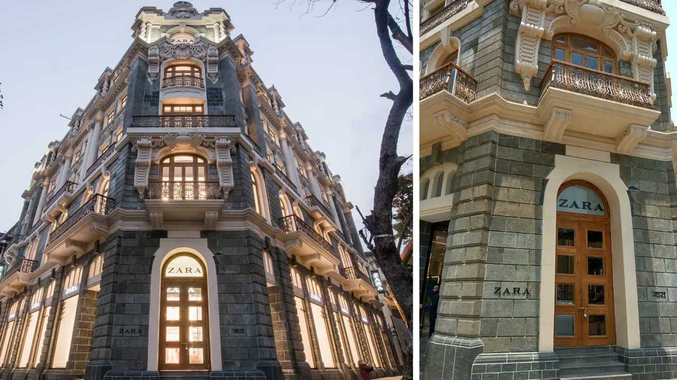 Image: Zara, Mumbai Source: Architectural Digest