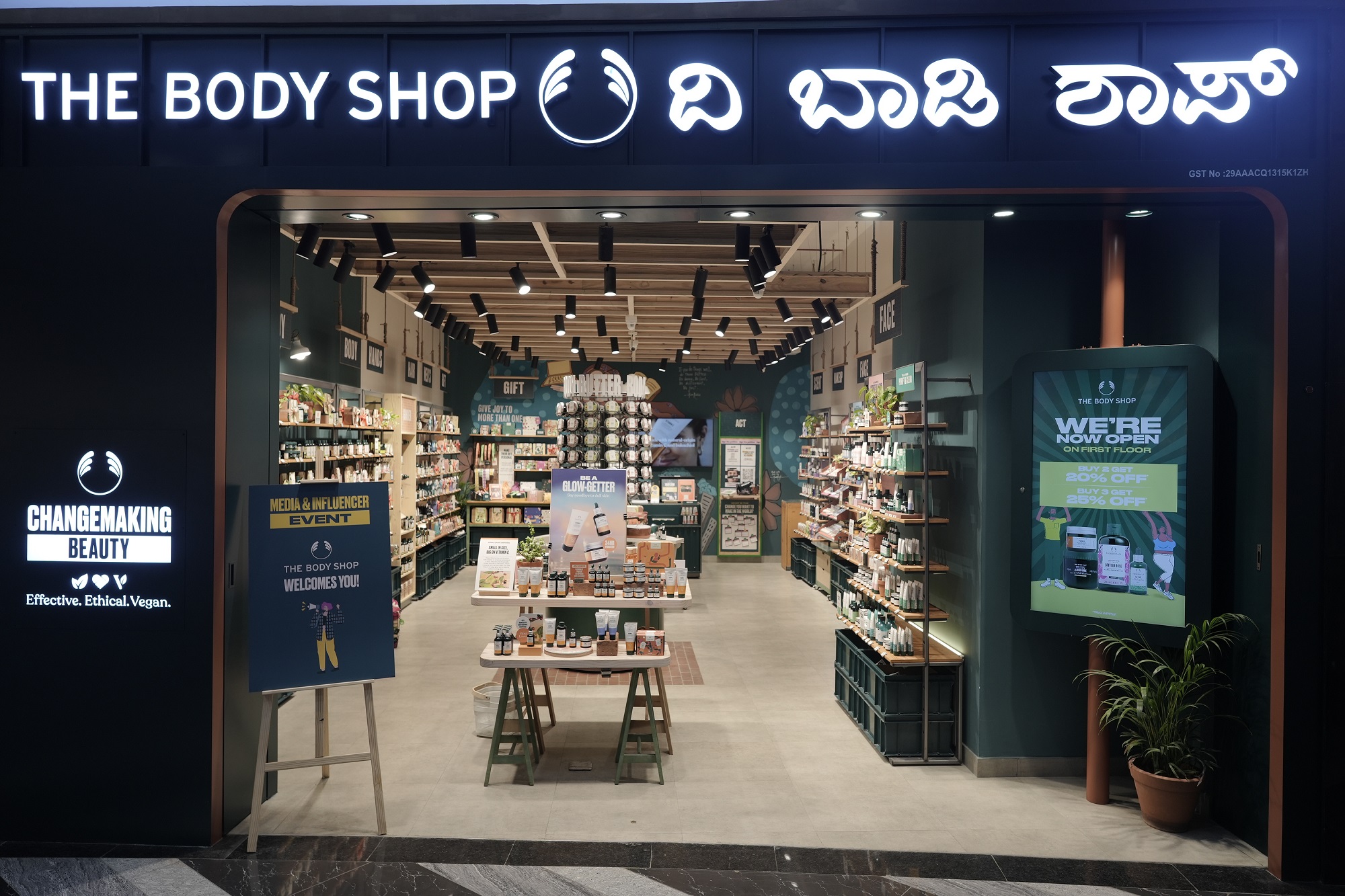 <b>The Body Shop's newly launched Activist Workshp store at Mall of Asia, Bangalore</b>