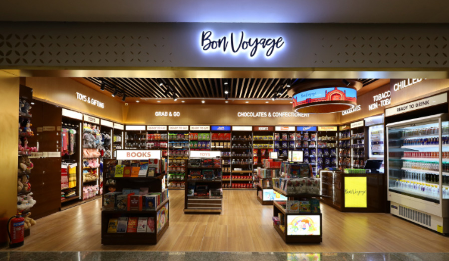 April Moon Retail ‘s concept store ‘Bon Voyage’ at the newly inaugurated Terminal 3 at Chaudhary Charan Singh (CCS) International Airport in Lucknow.