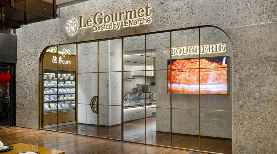 <i>Le Gourmet, The Chanakya Mall, Delhi</i>