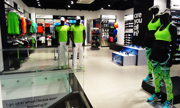 adidas mega store