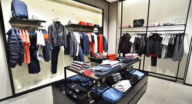 hugo boss showroom in kolkata