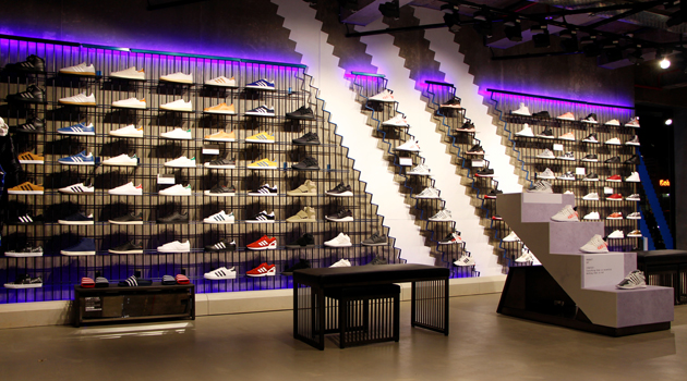 adidas pune stores