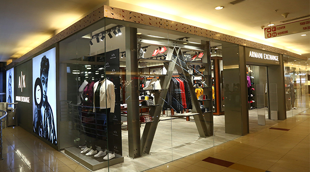 armani exchange locations