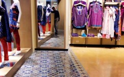 Designer's take on floor covering in retail 