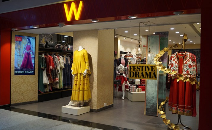 W brings drama to its festive windows