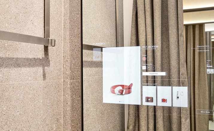Vodafone and Mango make digital fitting rooms a reality
