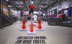 Nike – Launching its latest edition in rocket takeoff style!