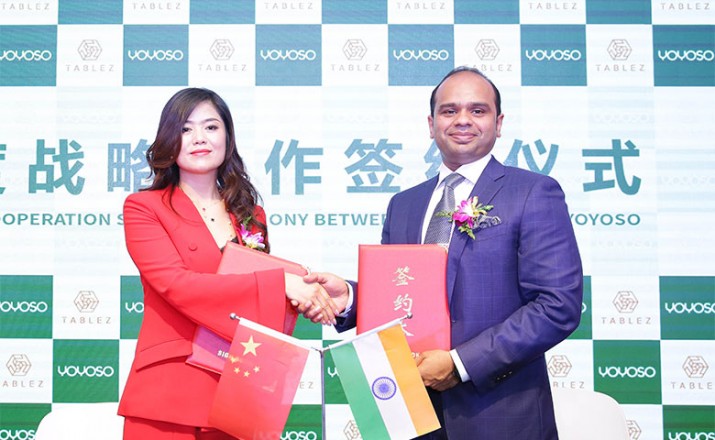 Tablez inks strategic cooperation agreement with YOYOSO