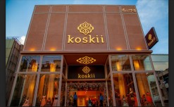 Koskii's simple facade lets the signage stand out