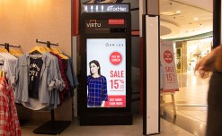 Kraus Jeans installs AR device at their GIP Noida store