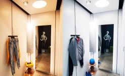 Ansorg’s new fitting room concept for compact space